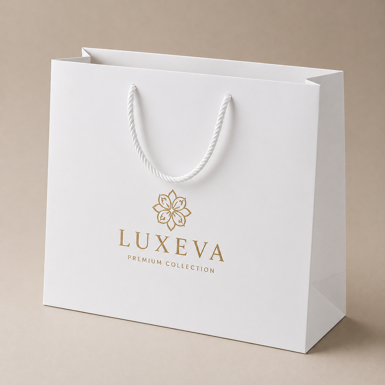 Brown kraft paper bag